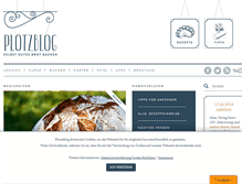 Tablet Screenshot of ploetzblog.de